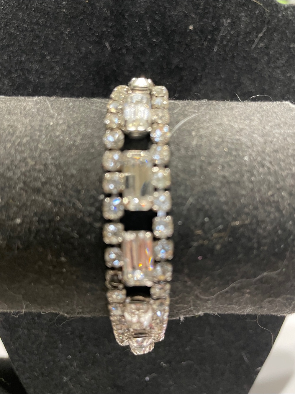 Rhinestone Tennis Bracelet